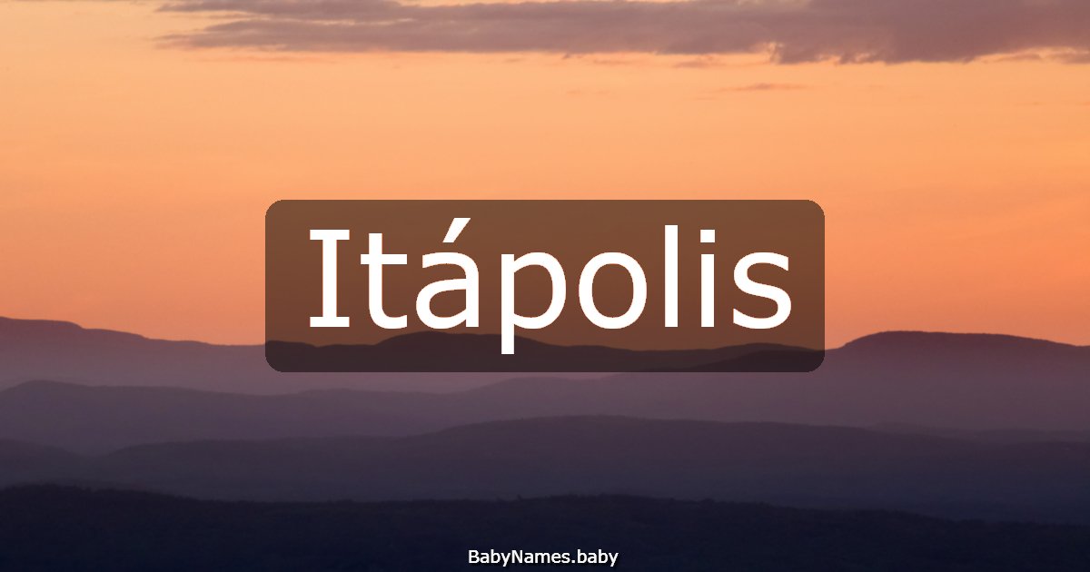 Itápolis