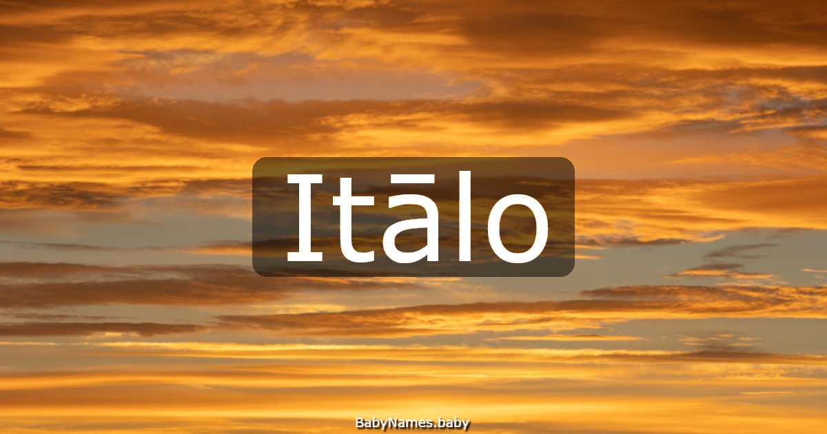 Itālo
