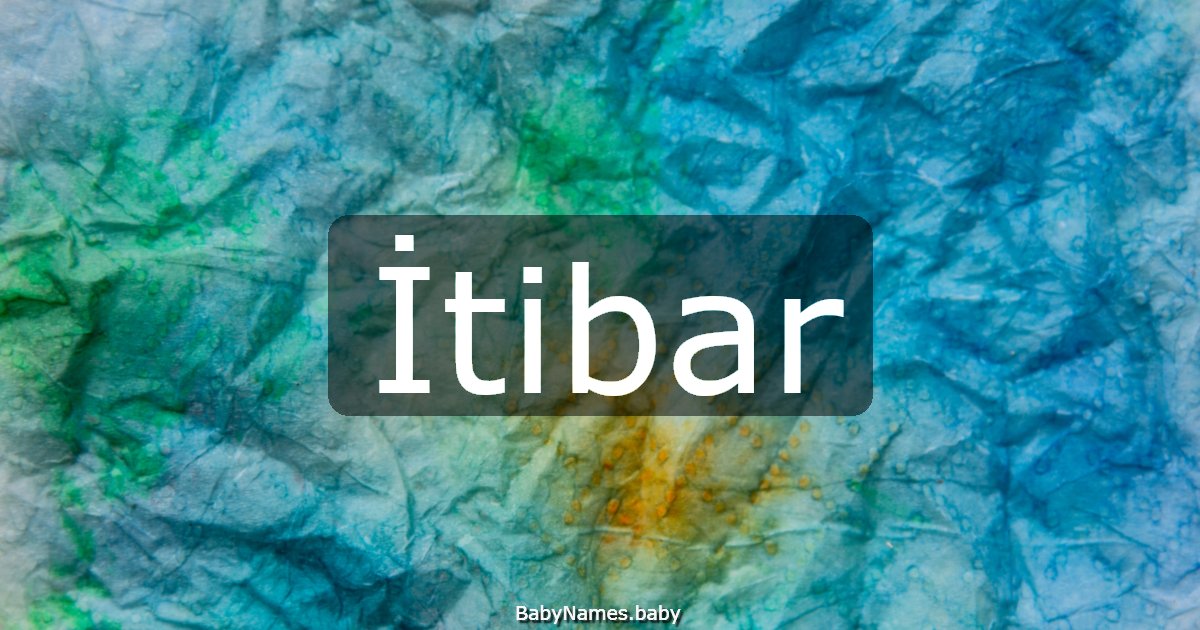İtibar