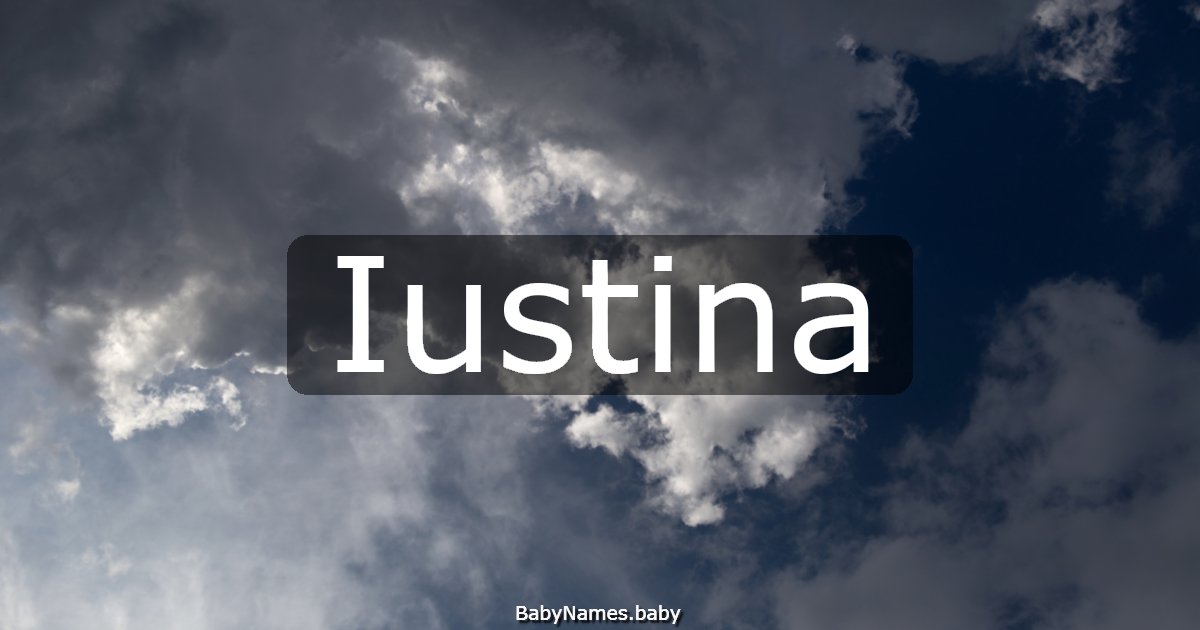 Iustina