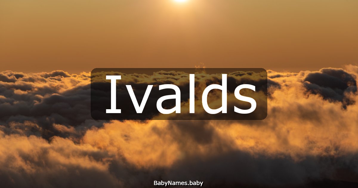 Ivalds