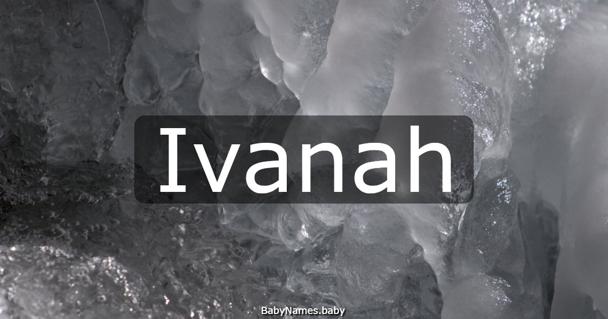 Ivanah
