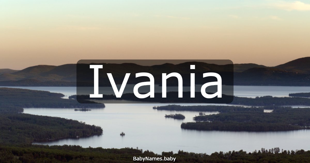 Ivania
