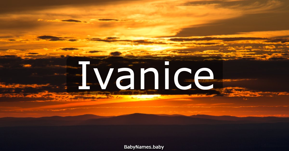 Ivanice