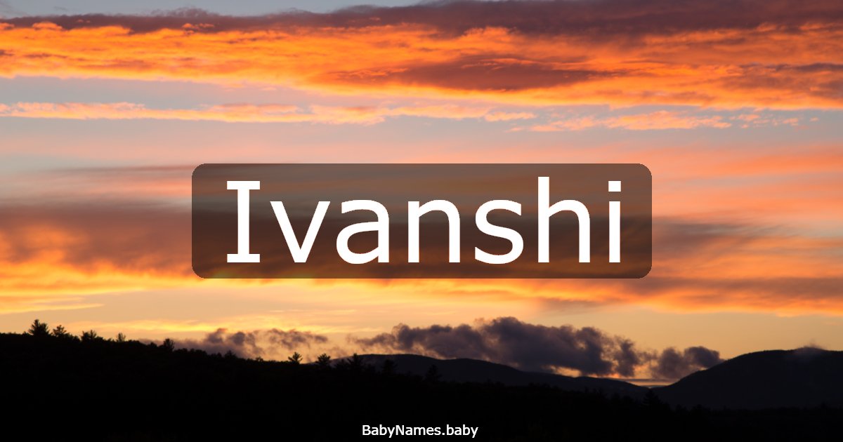 Ivanshi