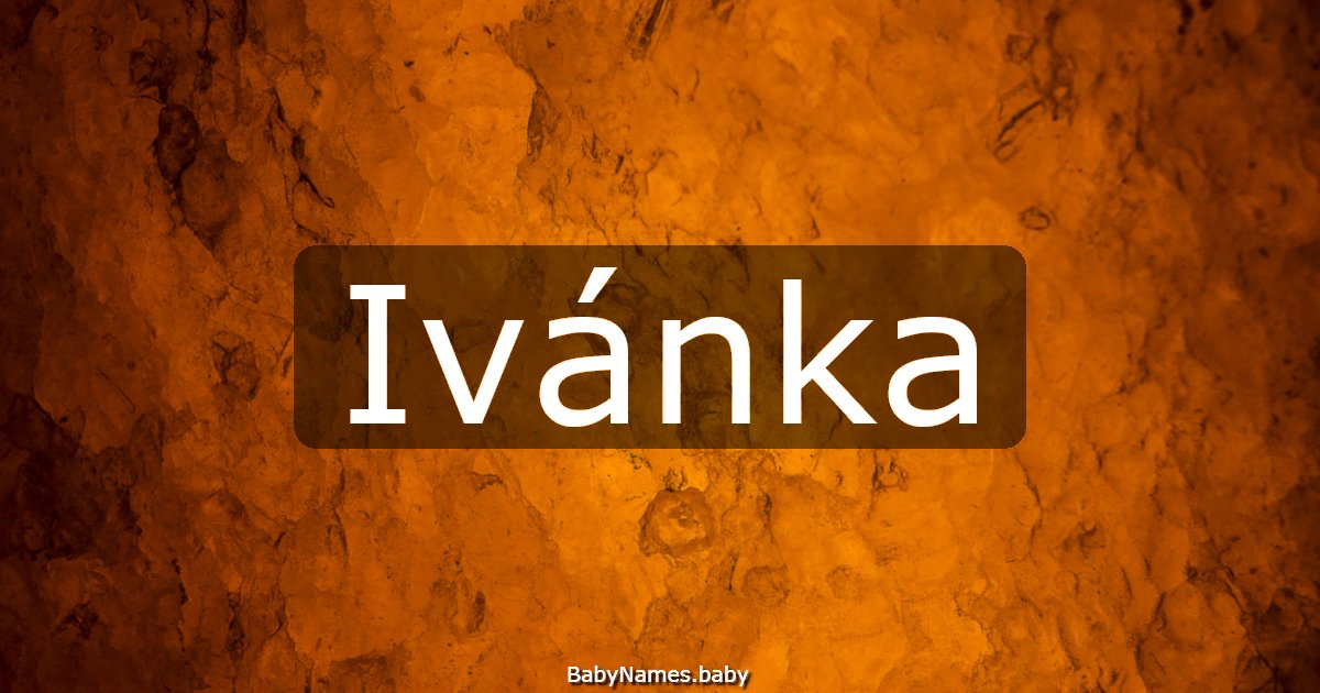 Ivánka