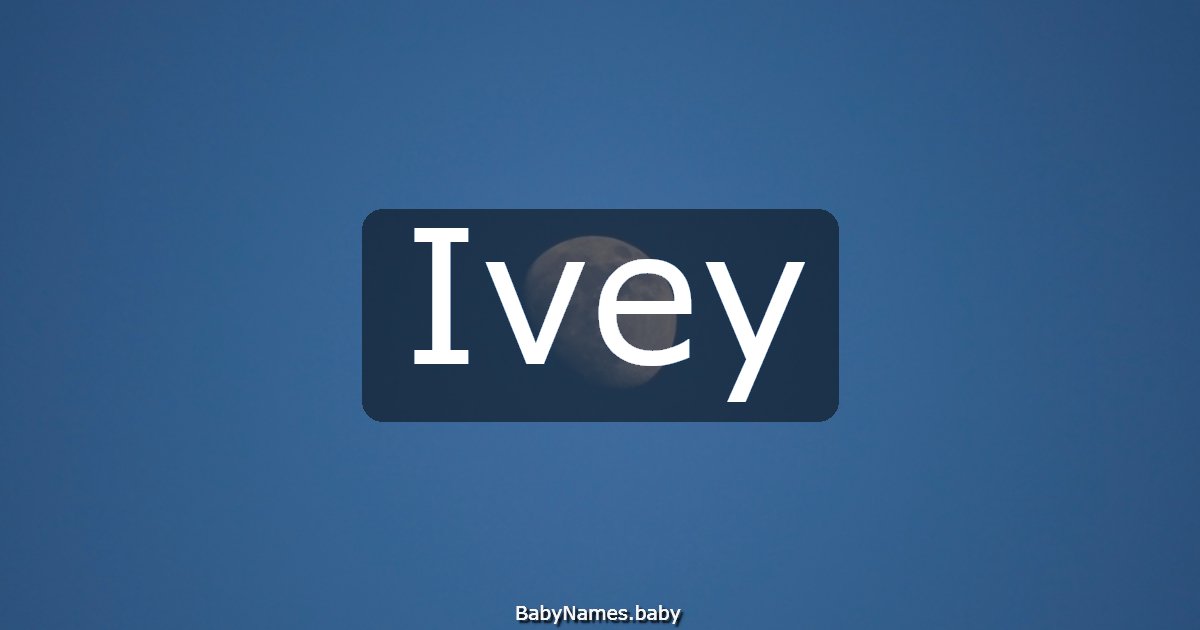 Ivey