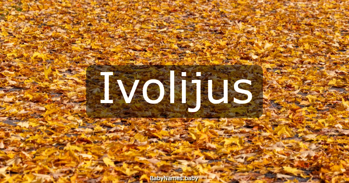 Ivolijus