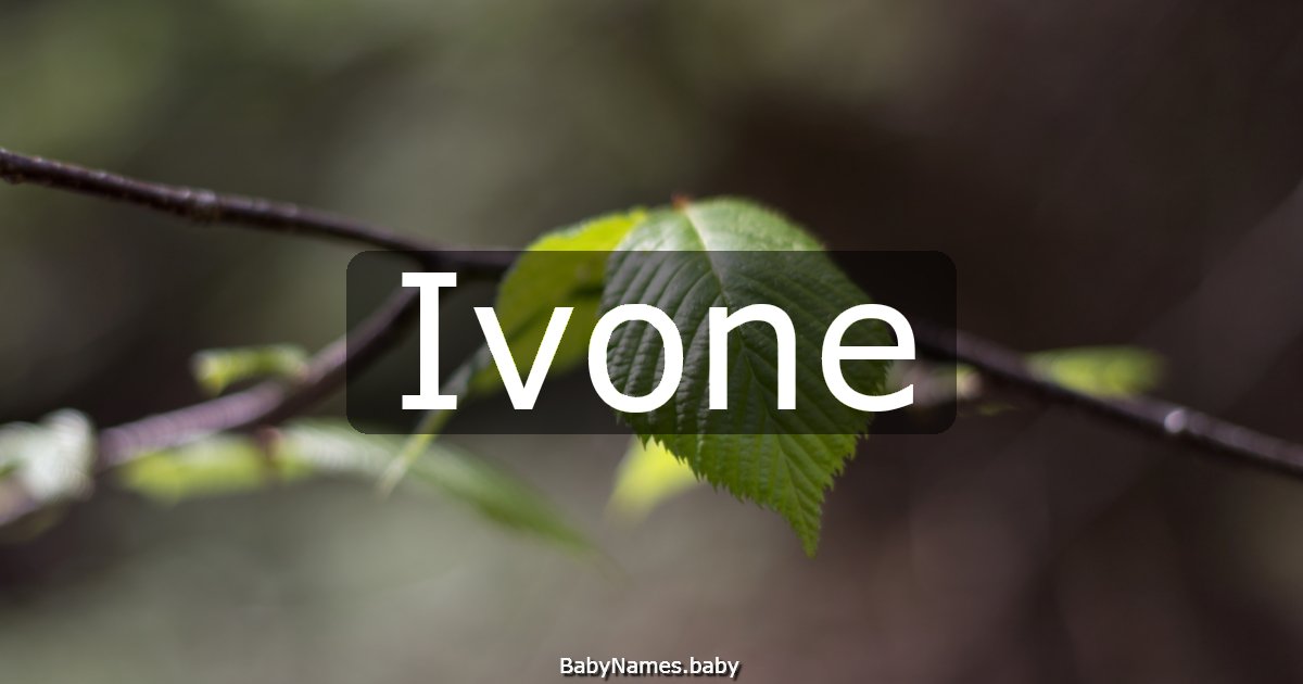 Ivone