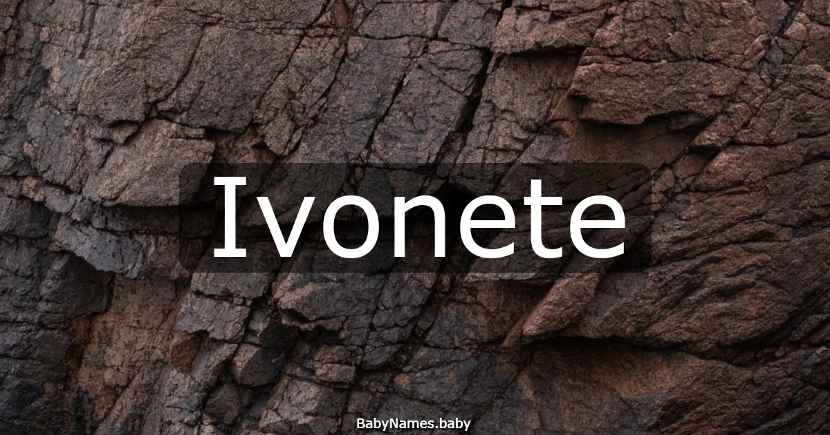 Ivonete