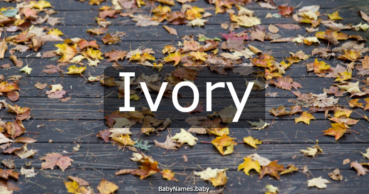 Ivory