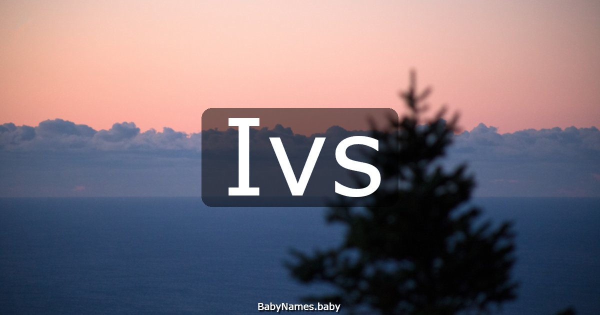 Ivs