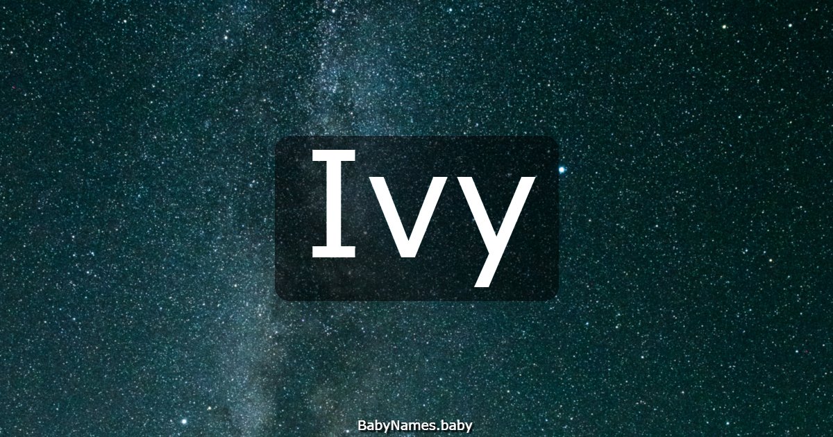 Ivy