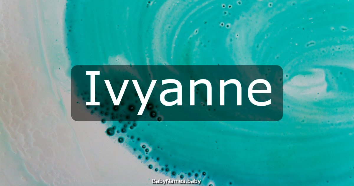 Ivyanne
