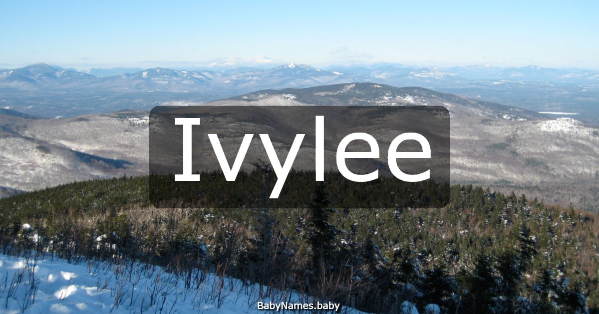 Ivylee