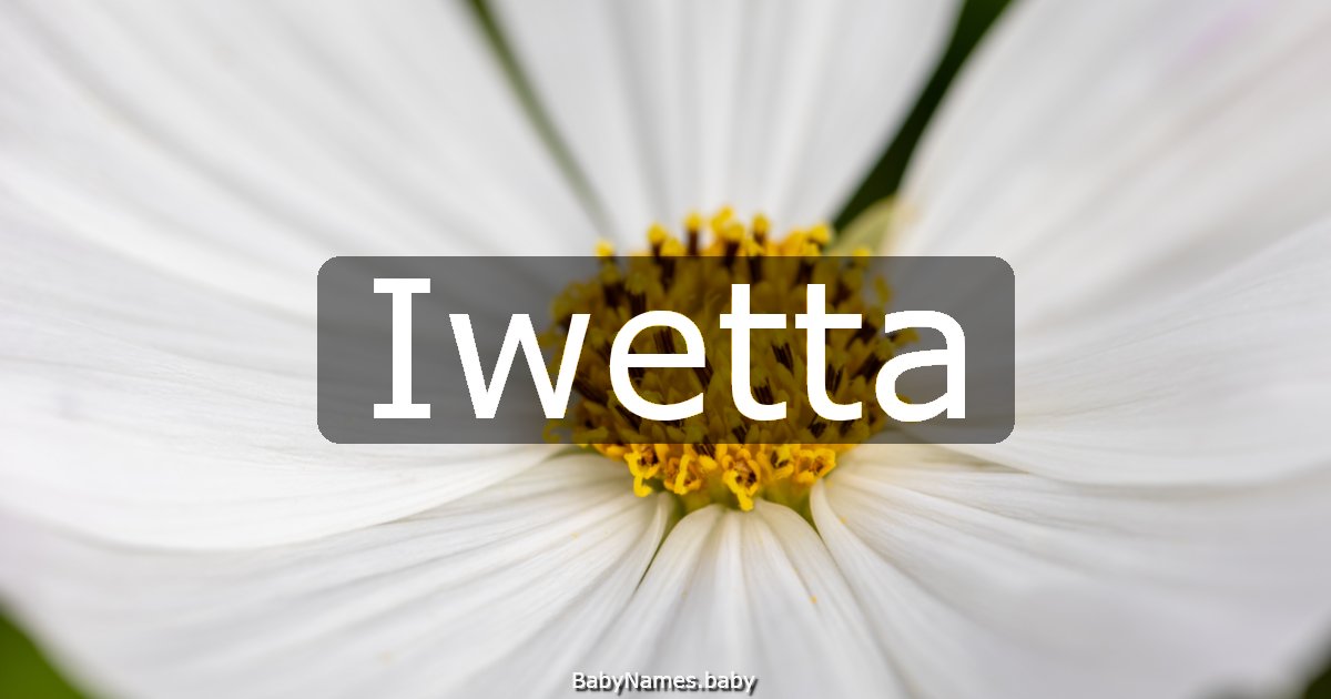 Iwetta