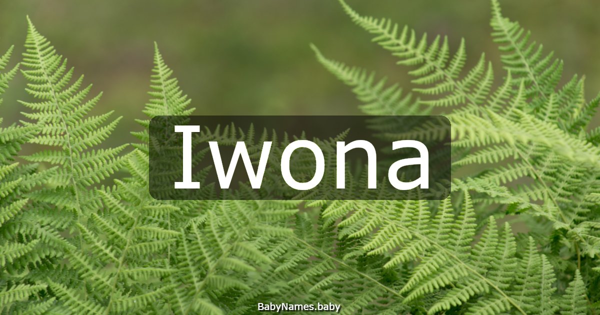 Iwona