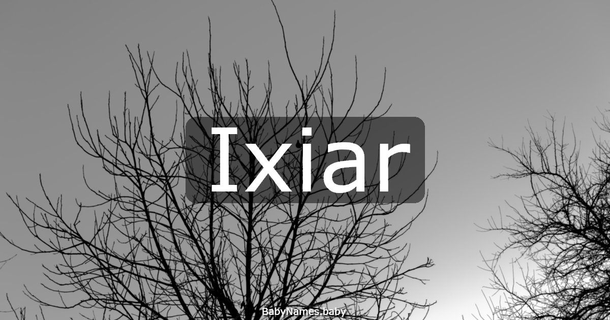 Ixiar