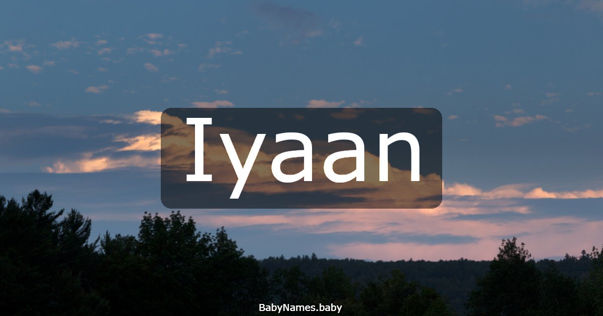 Iyaan