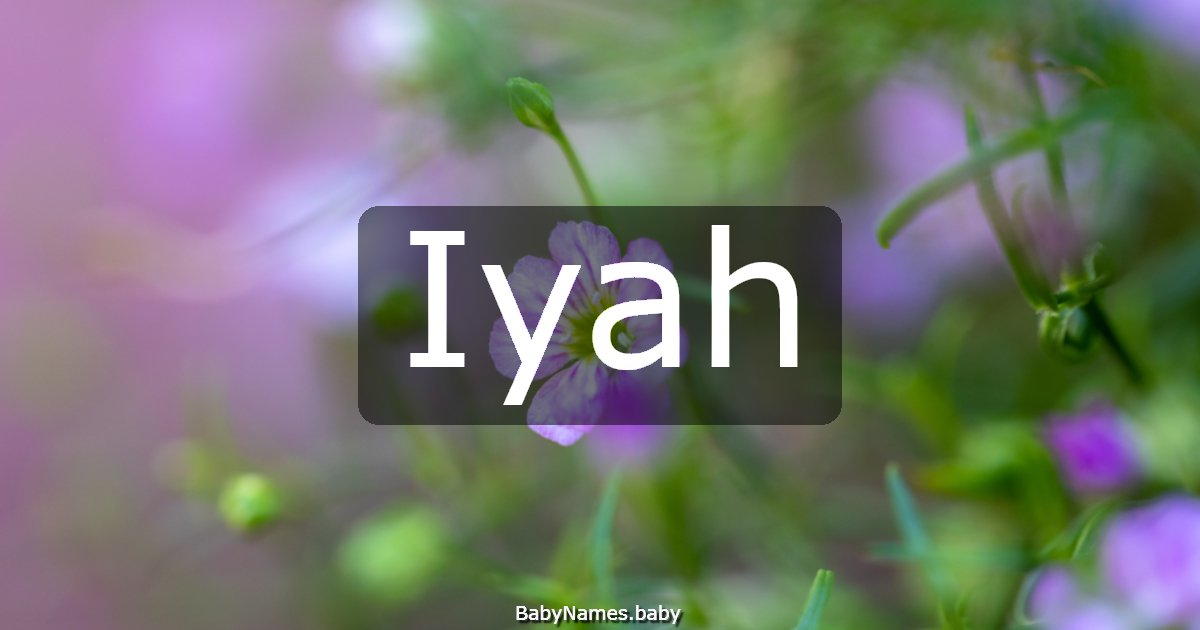 Iyah