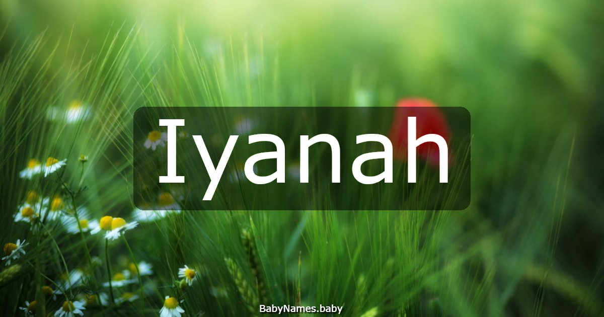 Iyanah