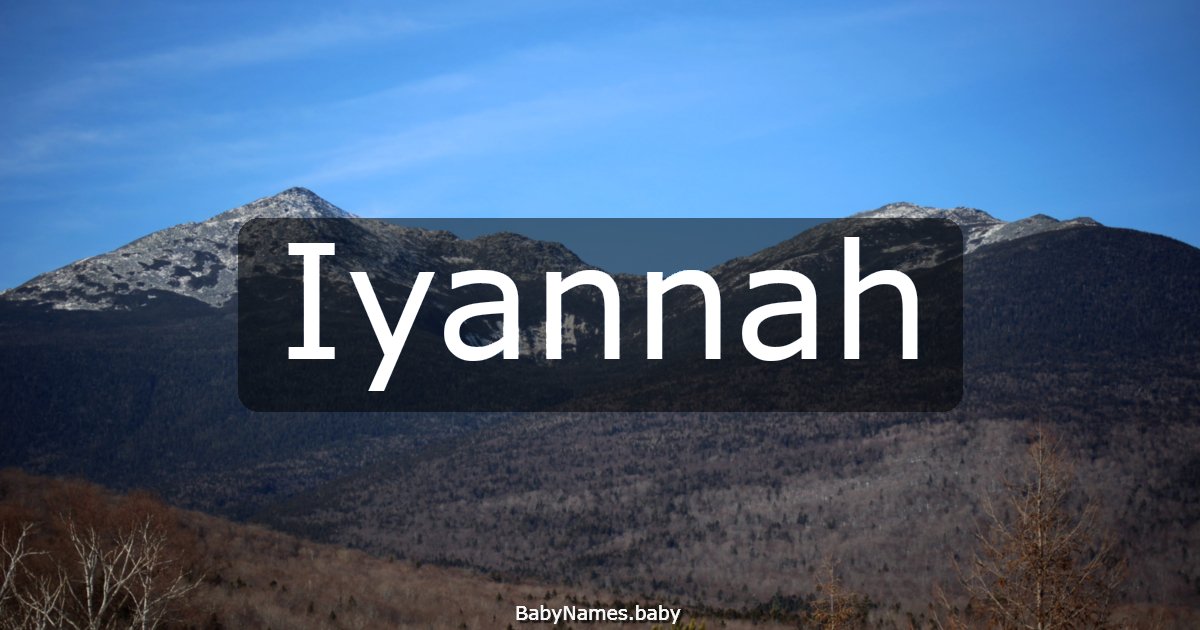Iyannah