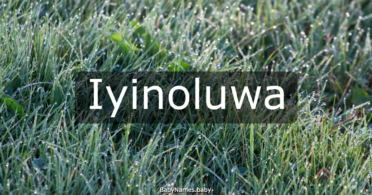 Iyinoluwa