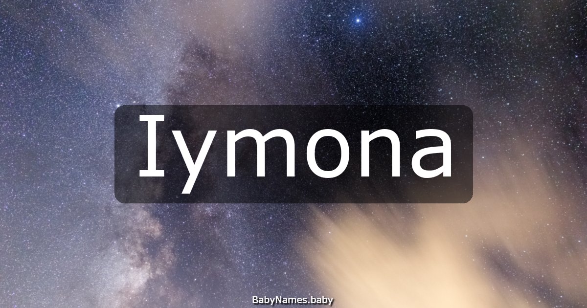 Iymona