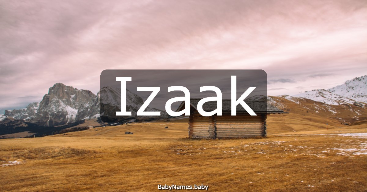 Izaak