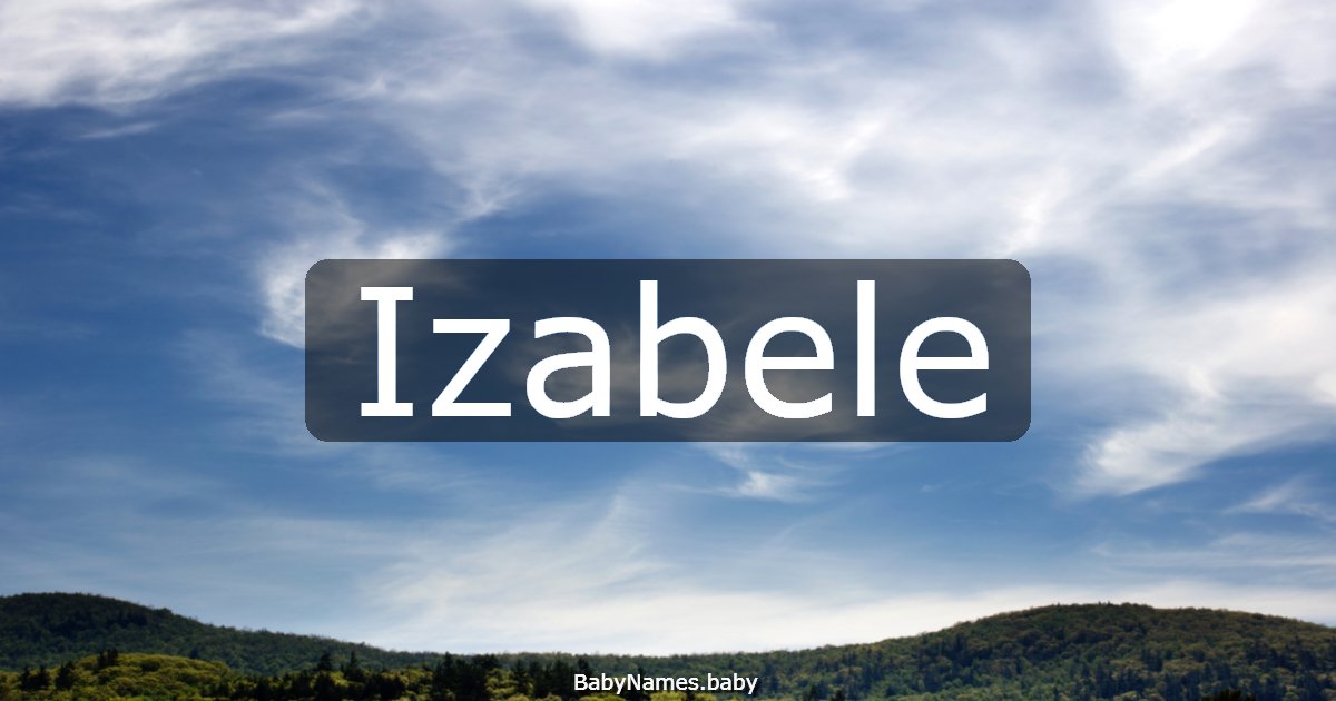 Izabele