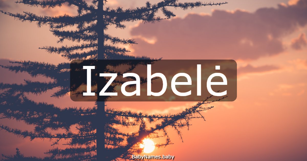 Izabelė