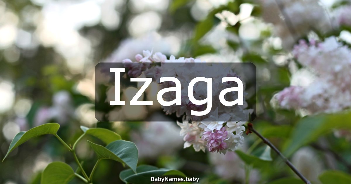 Izaga