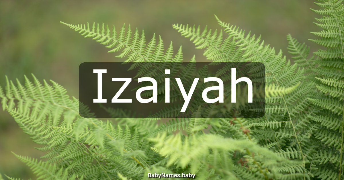 Izaiyah