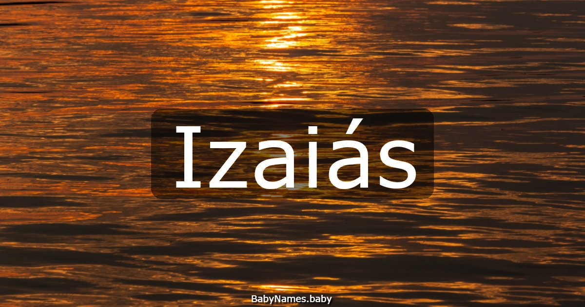 Izaiás