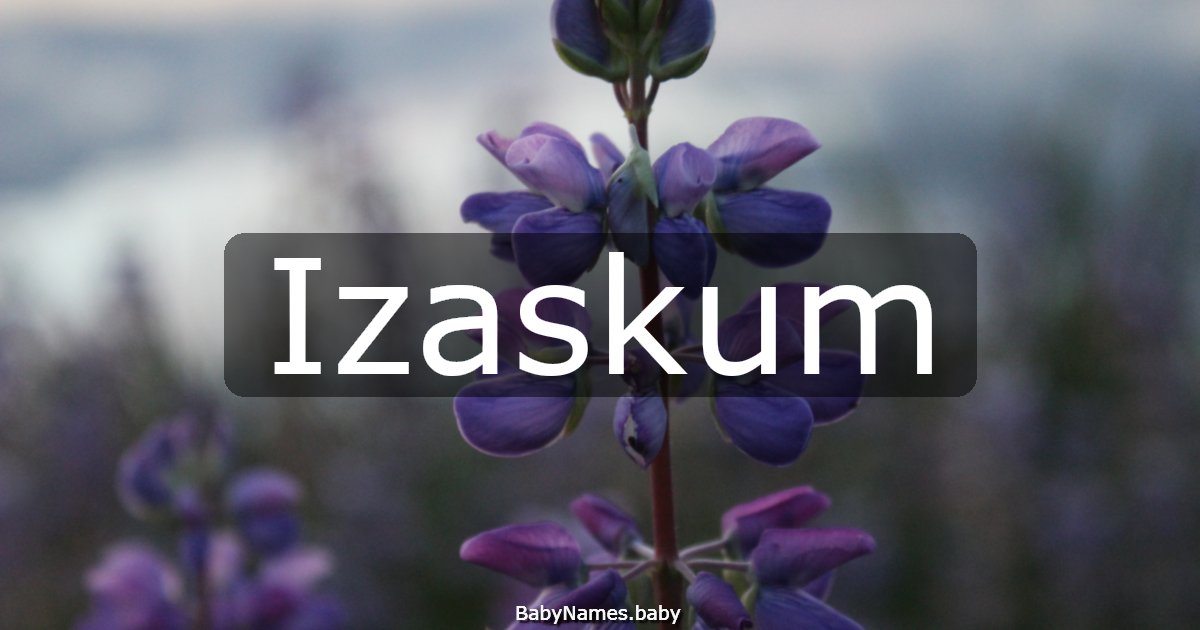 Izaskum