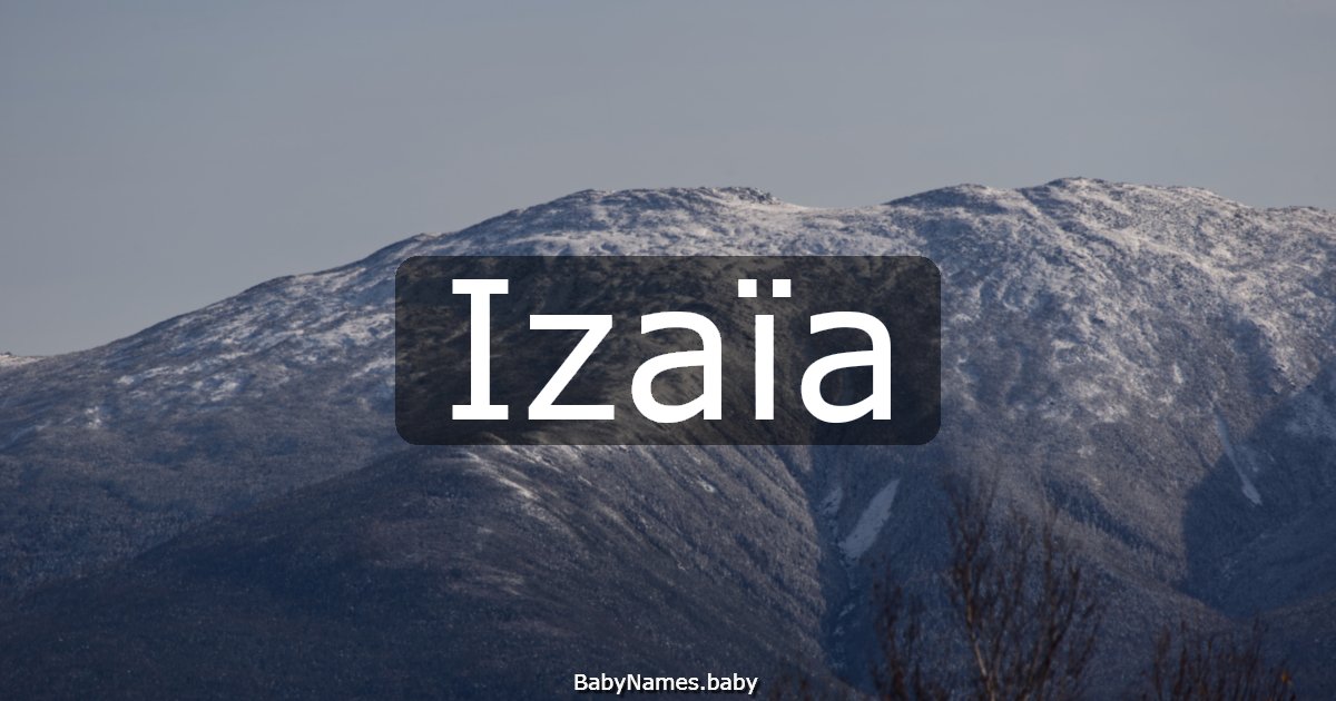Izaïa