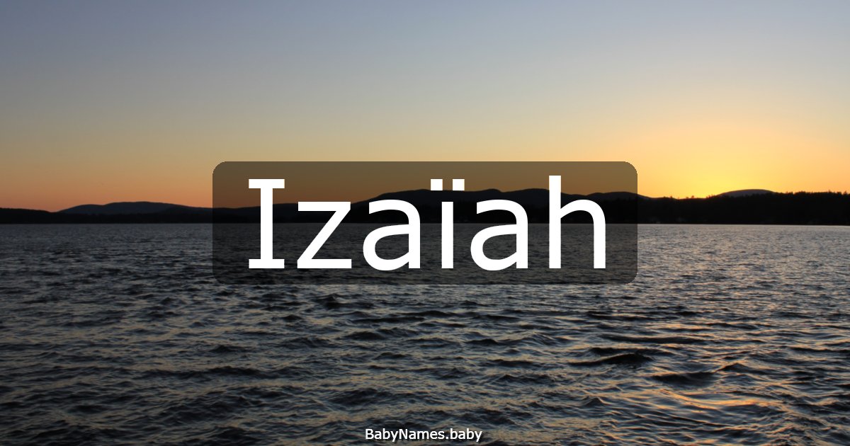 Izaïah