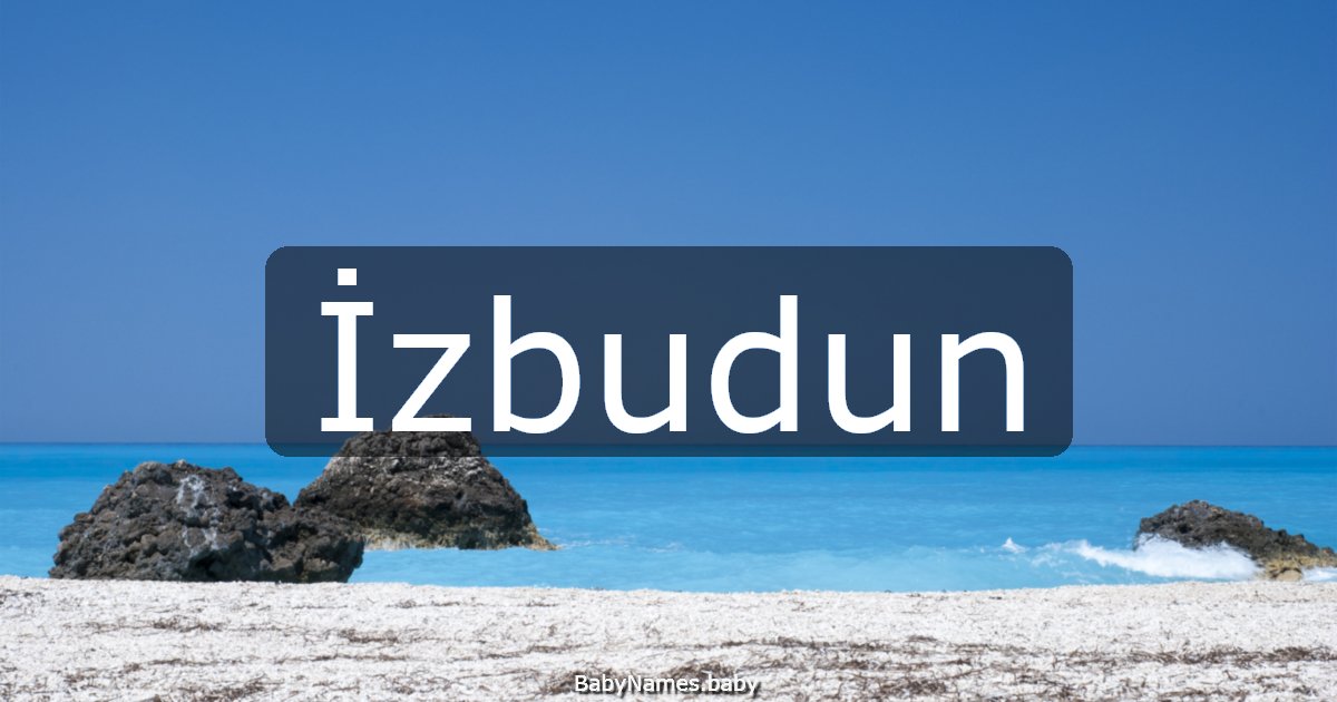 İzbudun