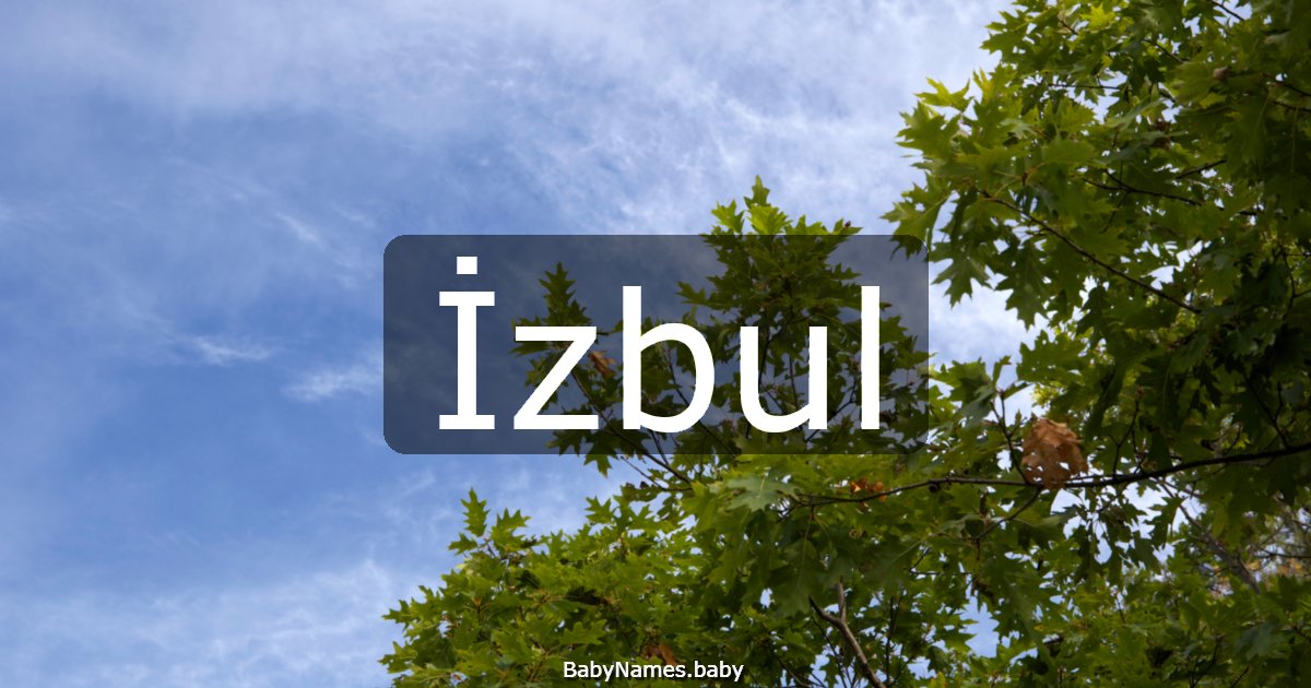 İzbul