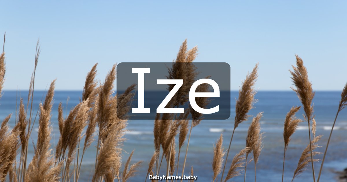 Ize