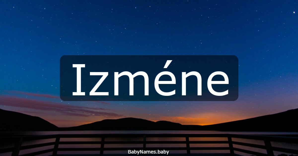 Izméne