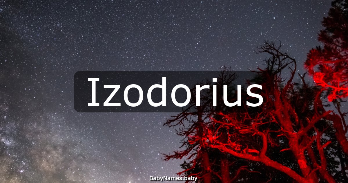 Izodorius
