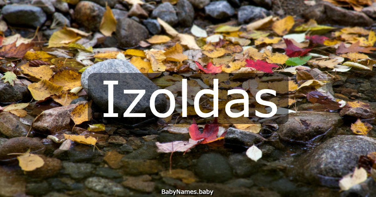 Izoldas