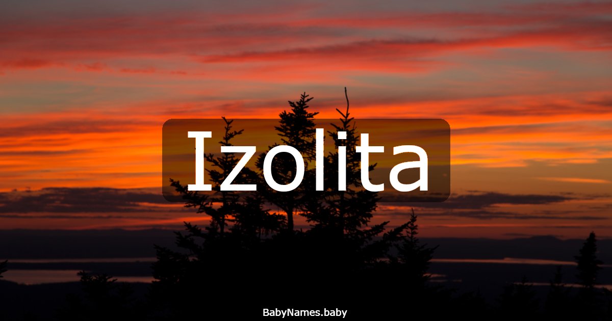 Izolita