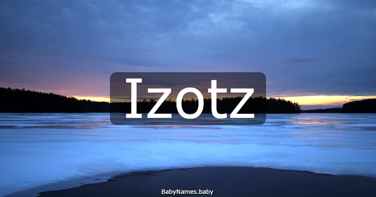 Izotz