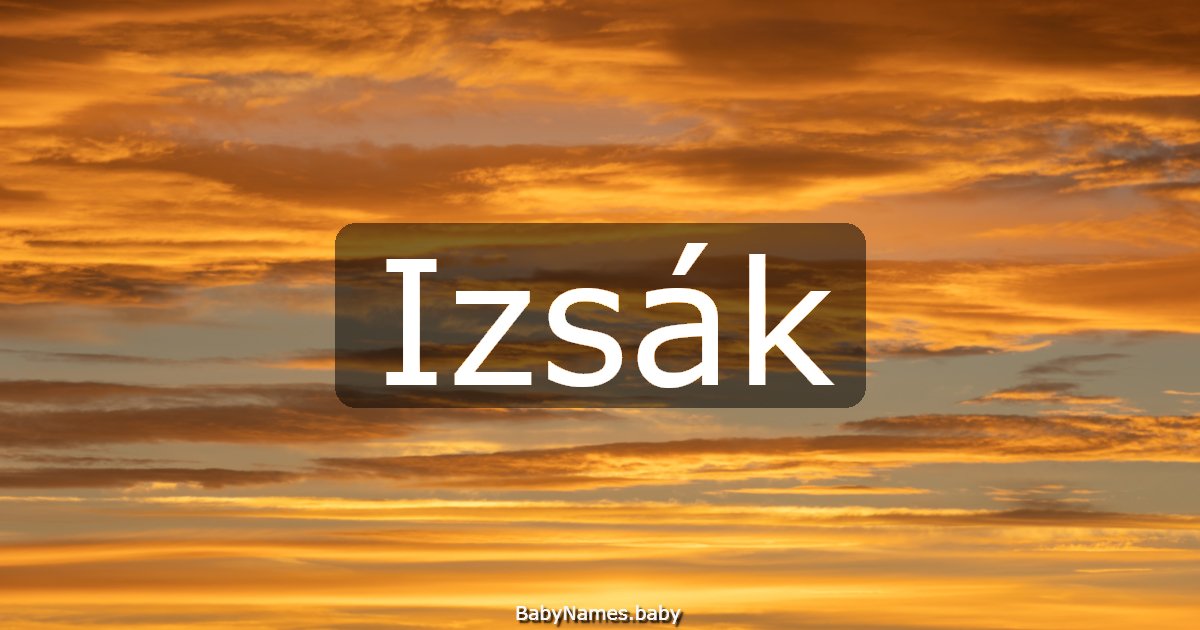 Izsák