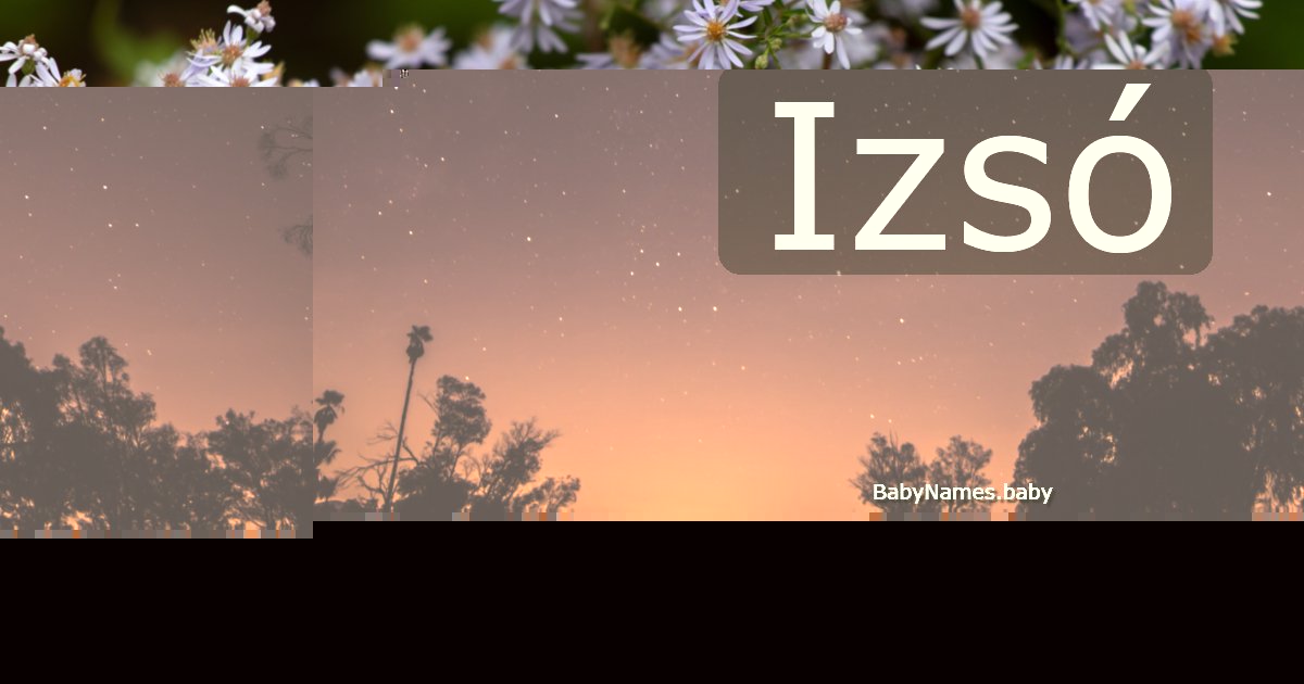 Izsó