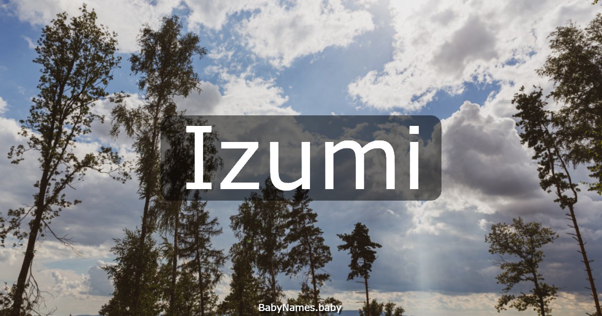 Izumi