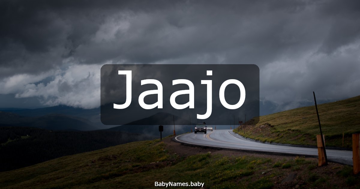Jaajo