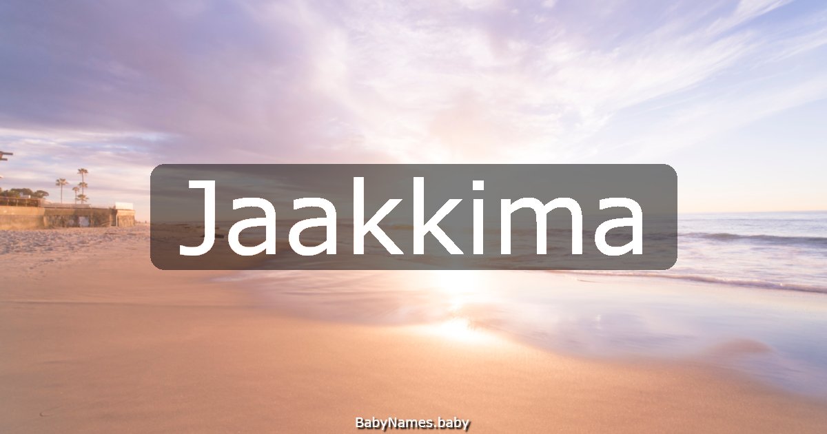 Jaakkima